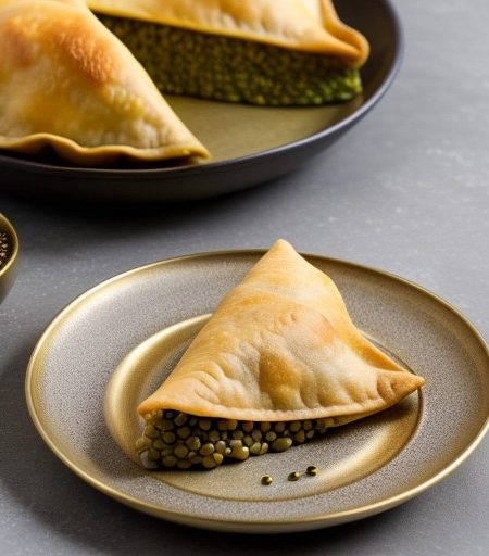 Moong Samosa (Mung Bean Pastry recipe image