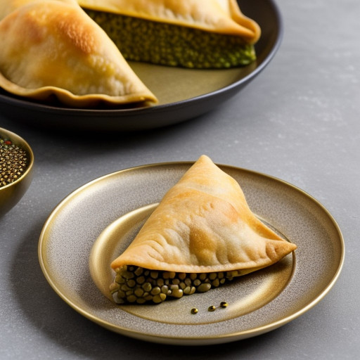 Moong Samosa (Mung Bean Pastry recipe image