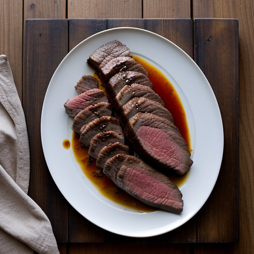 Moon's Marinated Flank Steak recipe image