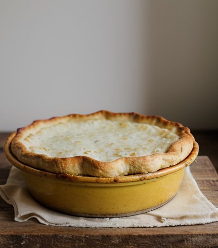 Moosewood's Cauliflower Cheese Pie recipe image