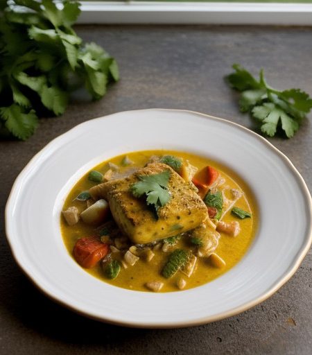 Moqueca De Peixe (Bahian Style Fish Stew recipe image
