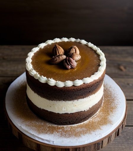 Moravian Hickory Nut Cake recipe image