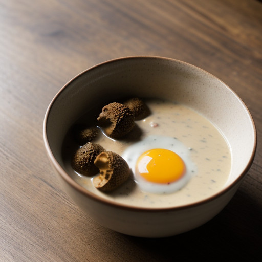 Morels in Poulette Sauce recipe image