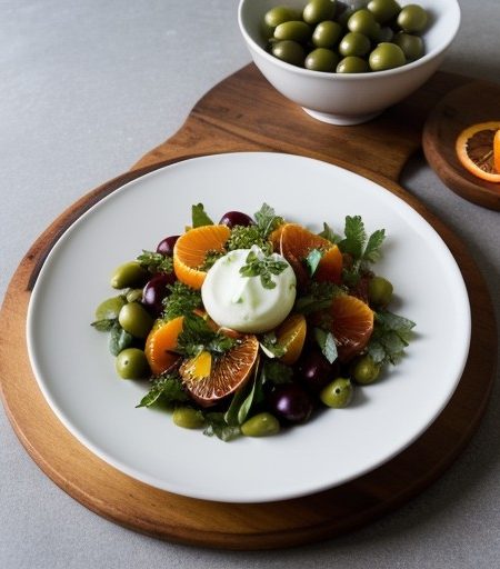 Moroccan Blood Orange Salad recipe image