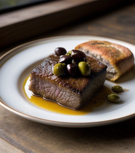 Moroccan Brisket With Olives recipe image