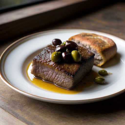 Moroccan Brisket With Olives recipe image