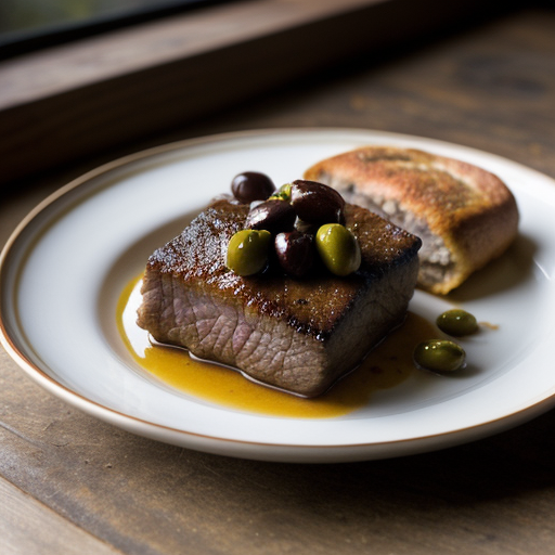 Moroccan Brisket With Olives recipe image