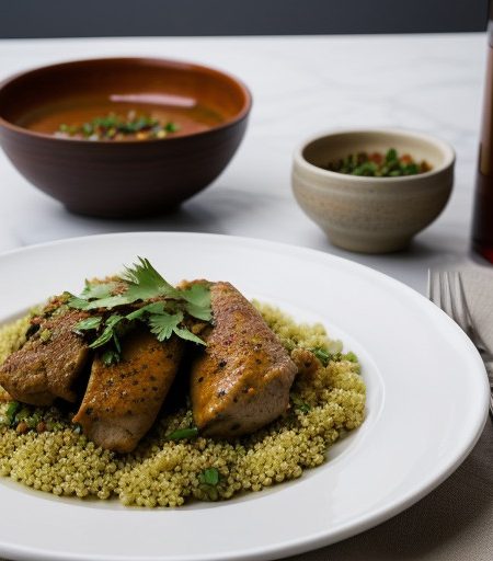 Moroccan Chicken With Couscous recipe image