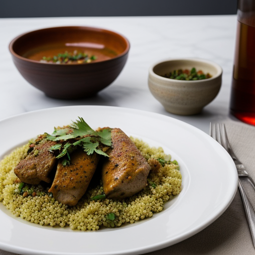 Moroccan Chicken With Couscous recipe image