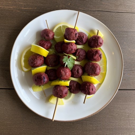 Moroccan Lemon-Scented Kebobs recipe image