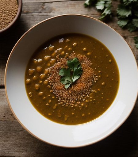 Moroccan Lentil Soup recipe image
