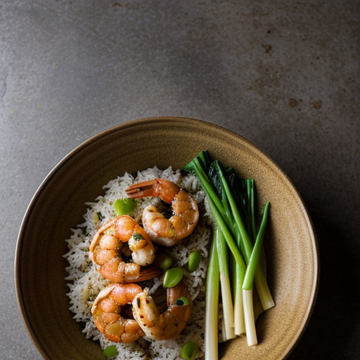 Moroccan Shrimp~ Rice~ & Orange Salad recipe image