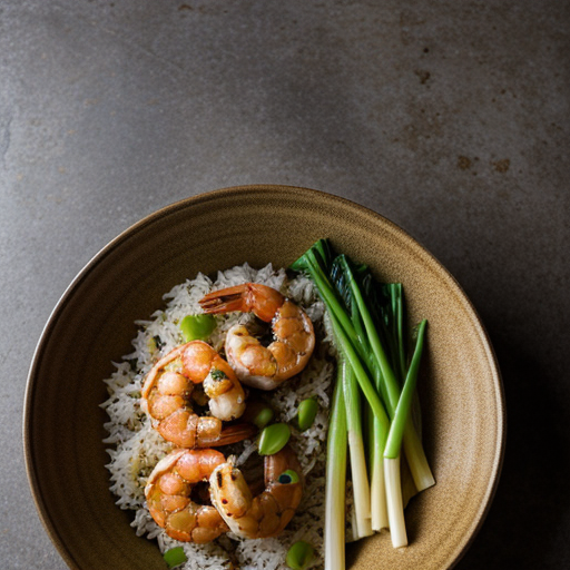 Moroccan Shrimp~ Rice~ & Orange Salad recipe image