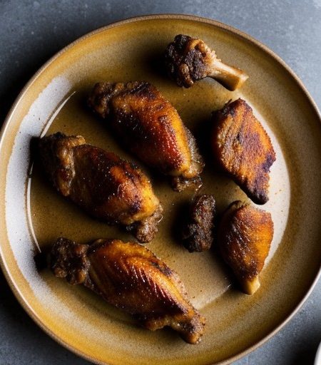 Moroccan Style Chicken Wings recipe image