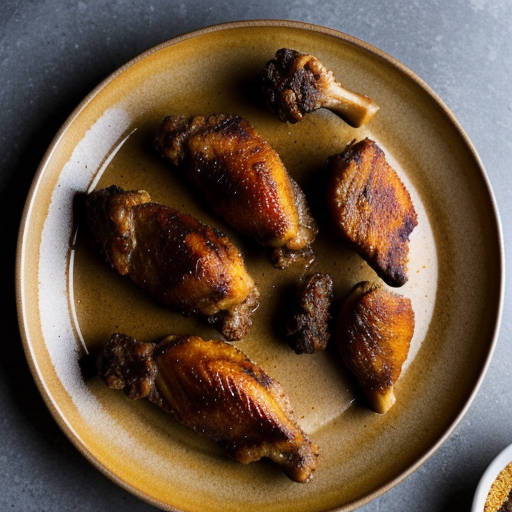 Moroccan Style Chicken Wings recipe image