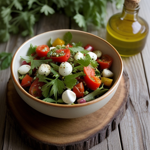 Moroccan Tomato and Pepper Salad recipe image