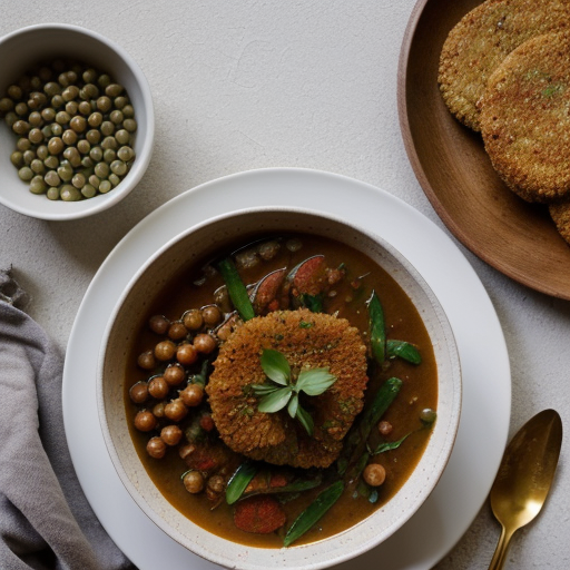 Moroccan Vegetable Stew With Roasted Buckwheat recipe image