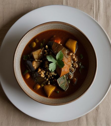 Moroccan Vegetable Stew and Couscous - Country Living recipe image