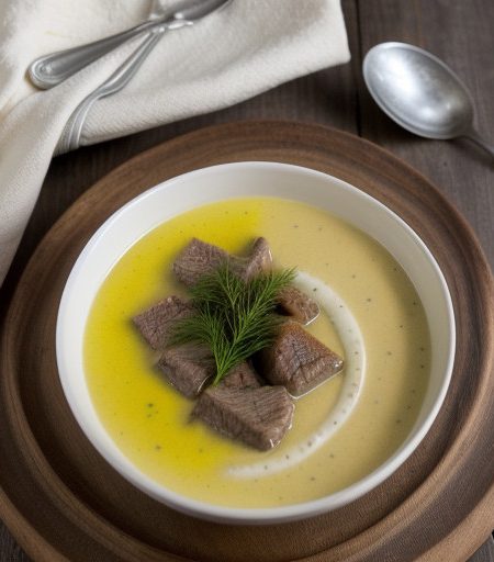 Mosxhari Blanket (Veal in Avgolemono Sauce recipe image