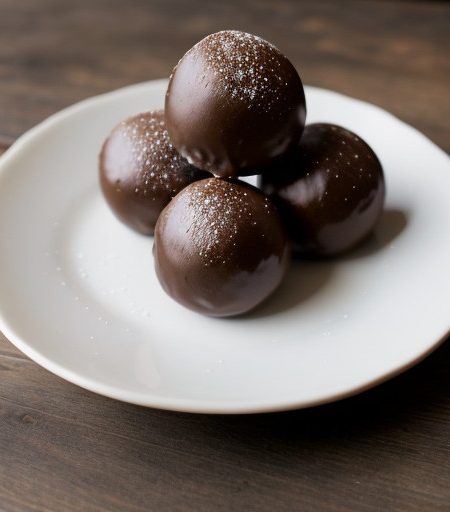 Mother's Mocha Nut Butter Balls (Christmas recipe image