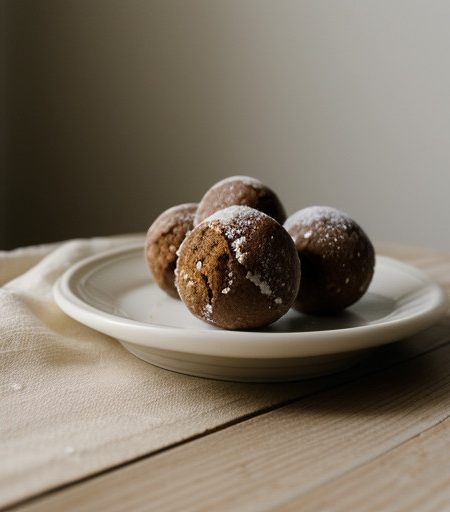 Mother's Pecan Butter Balls (Christmas recipe image