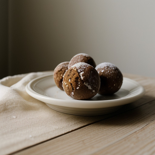 Mother's Pecan Butter Balls (Christmas recipe image