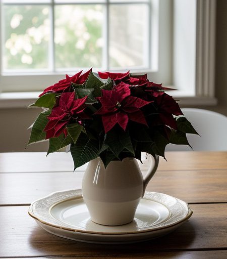 Mother's Poinsettias (Christmas recipe image