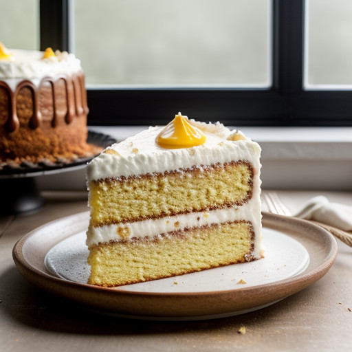 Mother's Sour Cream Cake recipe image