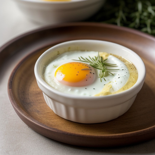 Mountain High Herb Baked Eggs recipe image