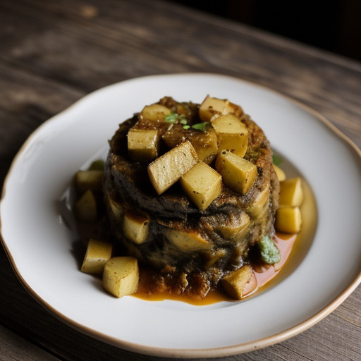 Mousakas Patates (Moussaka Potatoes recipe image