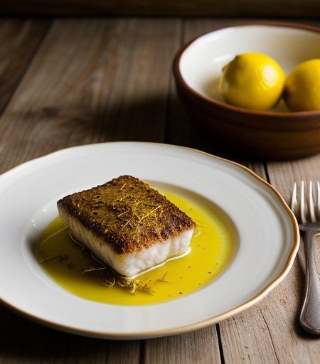 Mousht (Fish With Tahnia recipe image