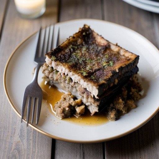 Moussaka Di Mare (Eggplant and Tuna recipe image