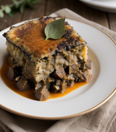 Moussaka (Lamb & Eggplant Casserole recipe image