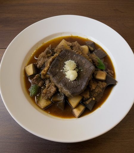 Moussaka (Lamb and Eggplant Casserole recipe image