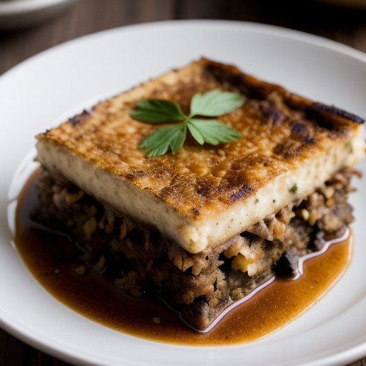 Moussaka With Rice recipe image