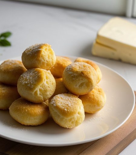 Mozzzarella Cheese Puffs recipe image
