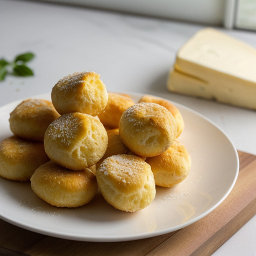 Mozzzarella Cheese Puffs recipe image