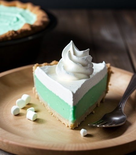 Mr. Food's Mint Cream Pie recipe image