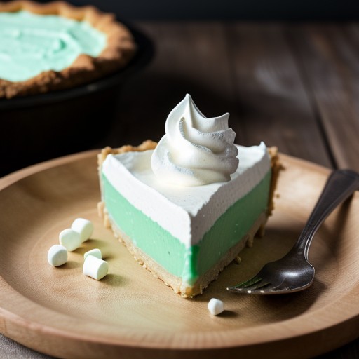 Mr. Food's Mint Cream Pie recipe image