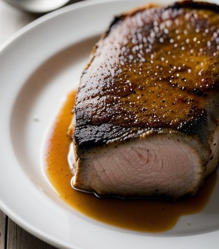 Mr. Food's Almost-Stuffed Pork Chops recipe image
