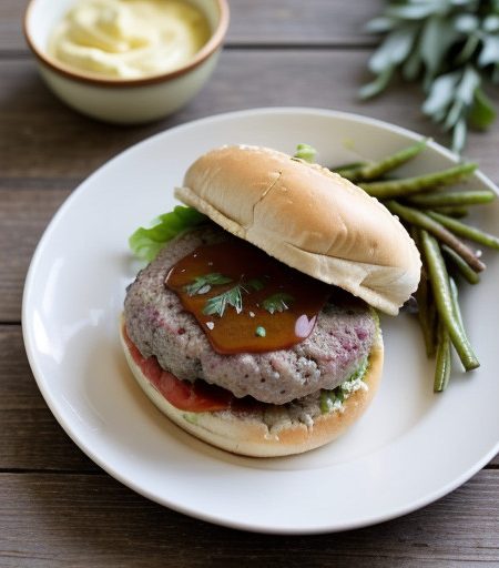 Mr. Food's Anytime Thanksgiving Burgers recipe image