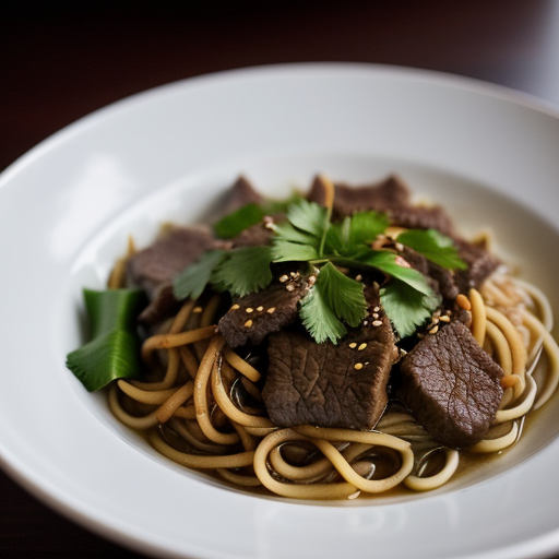 Mr. Food's Asian Beef & Noodles recipe image