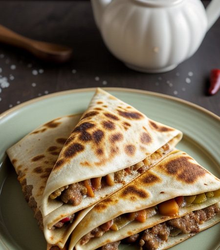 Mr. Food's Chili Quesadilla Turnovers recipe image