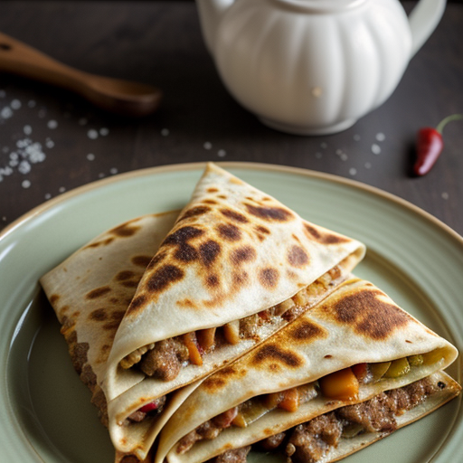 Mr. Food's Chili Quesadilla Turnovers recipe image