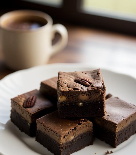 Mr. Food's Chocolate Caramel Pecan Squares recipe image
