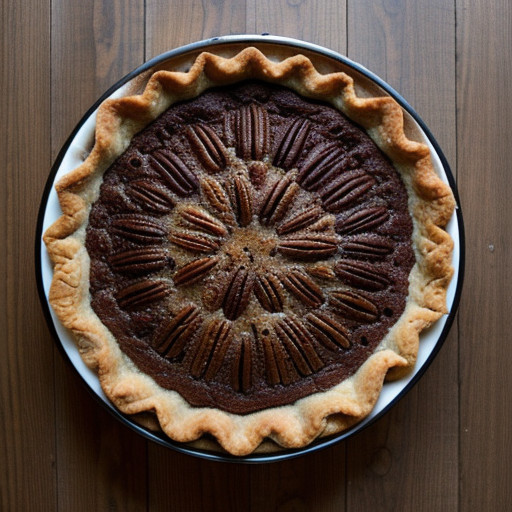 Mr. Food's Chocolate Pecan Pie recipe image