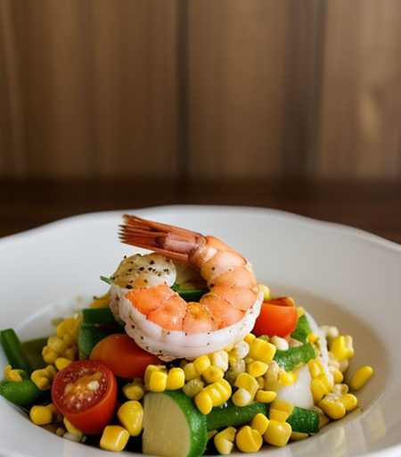 Mr. Food's Corn Seafood Salad recipe image