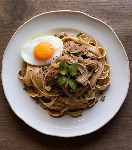 Mr. Food's Easy Fettuccine - 9/8/95 recipe image