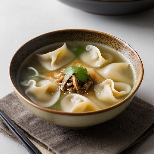 Mr. Food's Easy Wonton Soup- 1/23/96 recipe image