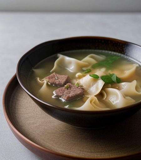 Mr. Food's Easy Wonton Soup recipe image